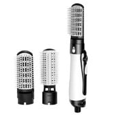 Karšto oro šepetys „One Step“ plaukų džiovintuvo šepetėlis, suteikiantis tūrį, išdžiovintas tiesinamas garbanos šukos, neigiamų jonų plaukų formuotojas