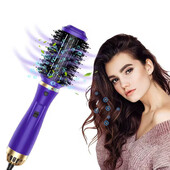 Četka s vrućim zrakom Sušilo za kosu od 1000 W Češalj Električno puhalo 3 u 1 kovrčavo glačalo One Step 3 zupčanika Valjak i pegla za oblikovanje