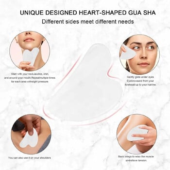 Premium Jade Roller и Gua Sha Set от Facial for Skin Care против стареене подпухналост Подарък за жени