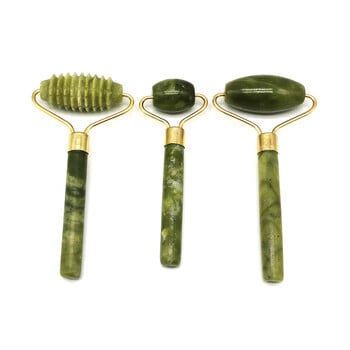 Jade Roller Gua Sha Scraper Face Lift Αδυνάτισμα Αντιγήρανσης Εργαλείο μασάζ ρυτίδων Skincare Body Guasha Detox Facial Massager