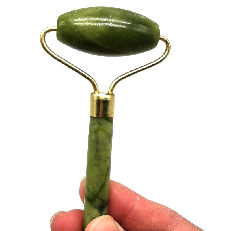 Jade Roller Gua Sha Scraper Face Lift Liekninantis senėjimą stabdantis raukšles masažo įrankis Odos priežiūros kūno Guasha Detox veido masažuoklis