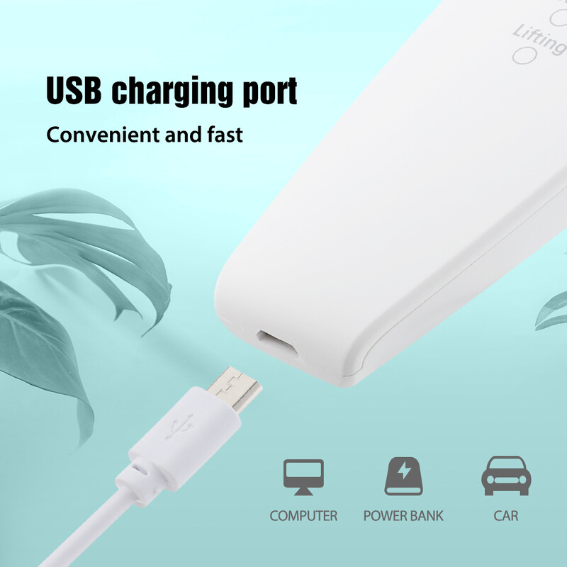 Hailicare Ultragarsinis šveitimo aparatas Skin Care Veido valiklis Inkštirų valymo prietaisas Ultragarsinis šveitiklis