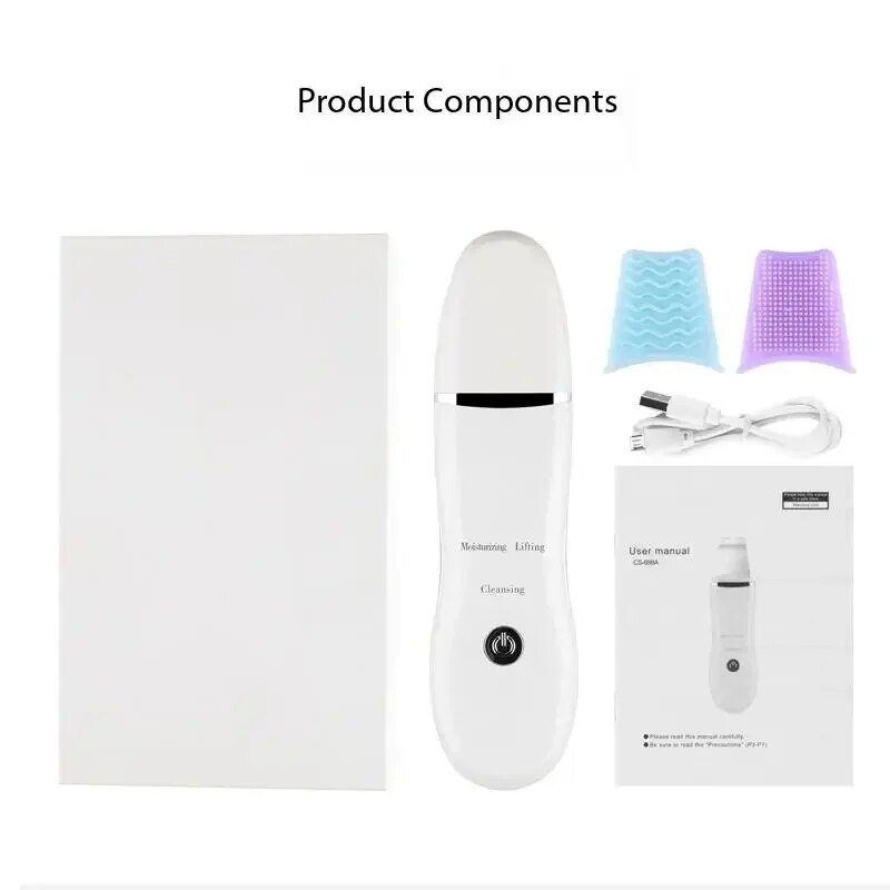 Mitesszer eltávolító Mitesszer tisztító pórusösszehúzó Beauty Device Dead Skin Akne Scalper arc pórustisztító