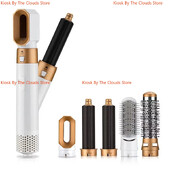 Professional Air Hair Styler 5 în 1 cu zgomot redus Ondularea părului Îndreptare Uscarea părului 1000W Perii cu aer cald