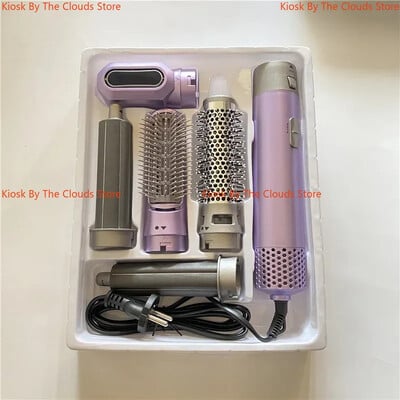 Professional Air Hair Styler 5 în 1 cu zgomot redus Ondularea părului Îndreptare Uscarea părului 1000W Perii cu aer cald