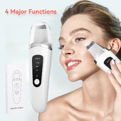 Ultragarsinis odos šveitiklis veido mentele Veido odos šveitiklis ir inkštirų valiklis, porų valiklis, gilus veido valymas