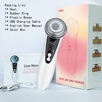 Ultragarsinis veido šveitiklis elektrinis nešiojamasis porų inkštirų sugeriantis odą pakeliantis ir stangrinantis maistas, importuojantis USB įkrovimas