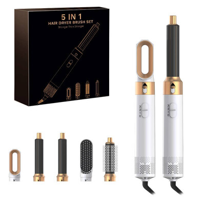 Νέο πιστολάκι μαλλιών Multi Hair Styler 5 σε 1 Σίδερο για μπούκλες ισιωτικό μαλλιών με βούρτσα μαλλιών Στεγνωτήρας μαλλιών για πιστολάκι μαλλιών Multi Styler