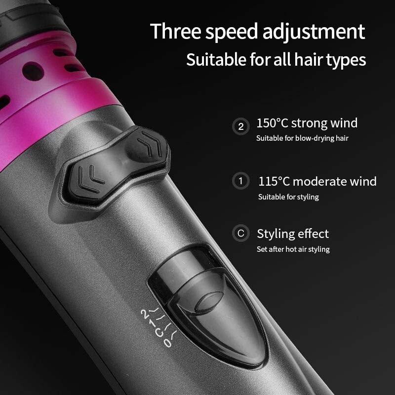 Daugiafunkcis plaukų džiovintuvo šepetys Greitai įkaistantis banguotų plaukų lygintuvas 2 viename plaukų formavimo salono elektrinis plaukų tiesinimo plaukų džiovintuvo šepetys