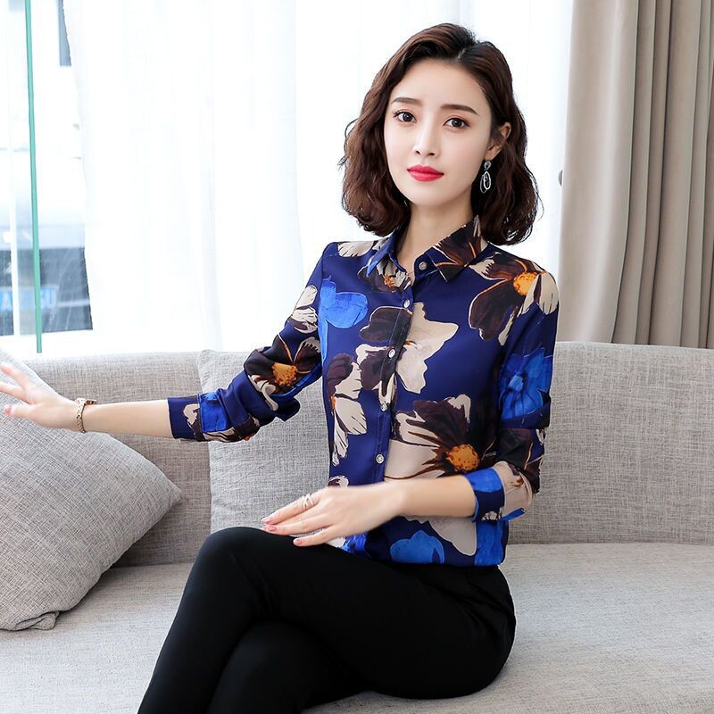 2024 m. pavasario naujo stiliaus moteriški marškiniai ilgomis rankovėmis Moteriški marškiniai korėjietiško stiliaus universalūs šoniniai ir aksominiai apatiniai marškinėliai