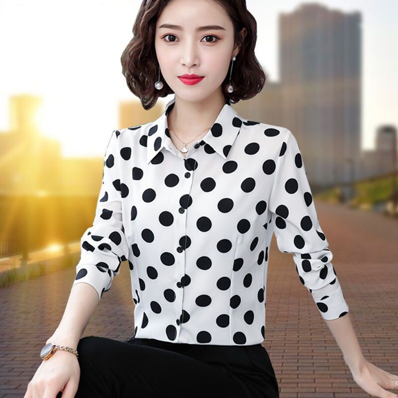 2024 m. pavasario naujo stiliaus moteriški marškiniai ilgomis rankovėmis Moteriški marškiniai korėjietiško stiliaus universalūs šoniniai ir aksominiai apatiniai marškinėliai