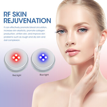 Συσκευές ανόρθωσης προσώπου 5 σε 1 EMS RF Microcurrent Skin Rejuvenation Facial Massager Light Therapy Anti Aging Wrinkle Beauty Aparat