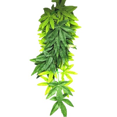 Dekorácia rastlín do terária pre plazy, plazy s prísavkou pre obojživelníky, jašterice, hady, lezenie, domáce zvieratá, dekorácia biotopu v nádrži