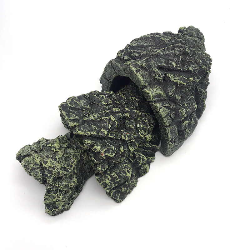 Νέα Διακόσμηση Ενυδρείου Ρητίνη Aquatic Fish Tank Στολίδι Διακόσμηση Τεχνητό ερπετό Terrarium Turtle Αξεσουάρ