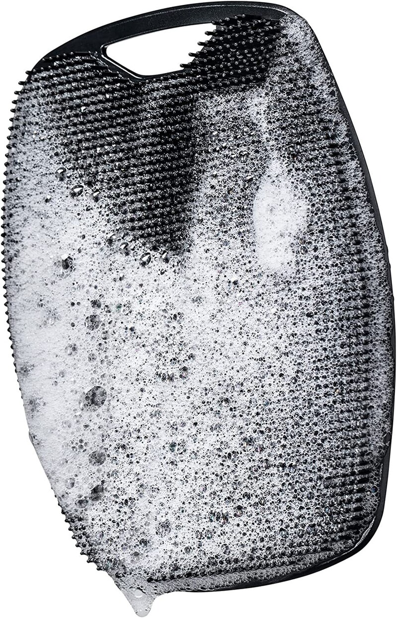 1 kus Sada exfoliačných čistiacich štetcov Mäkký silikónový peelingový štetec na telo Vysokokvalitný silikónový peelingový štetec na exfoliáciu pokožky