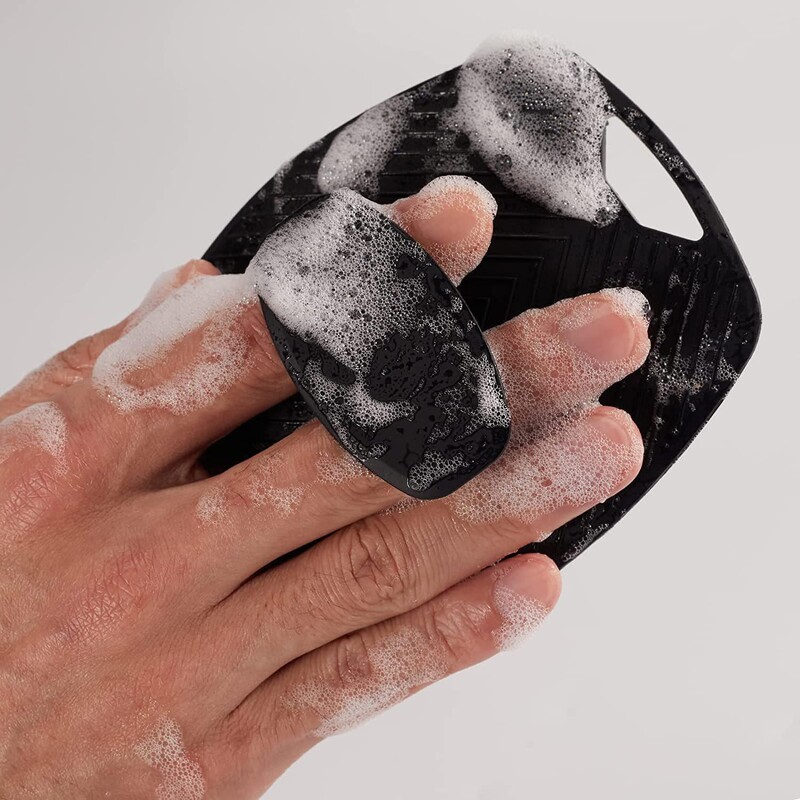 1 kus Sada exfoliačných čistiacich štetcov Mäkký silikónový peelingový štetec na telo Vysokokvalitný silikónový peelingový štetec na exfoliáciu pokožky