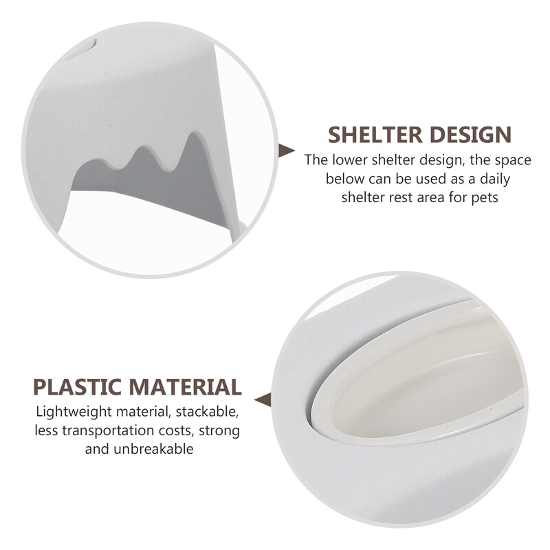 Žaislai Ropliai Urvas Driežas Slėptuvė Praktiška lesykla Gyvūnų slėptuvė šėrimas Daugiafunkcis vėžlio baltumo dekoras