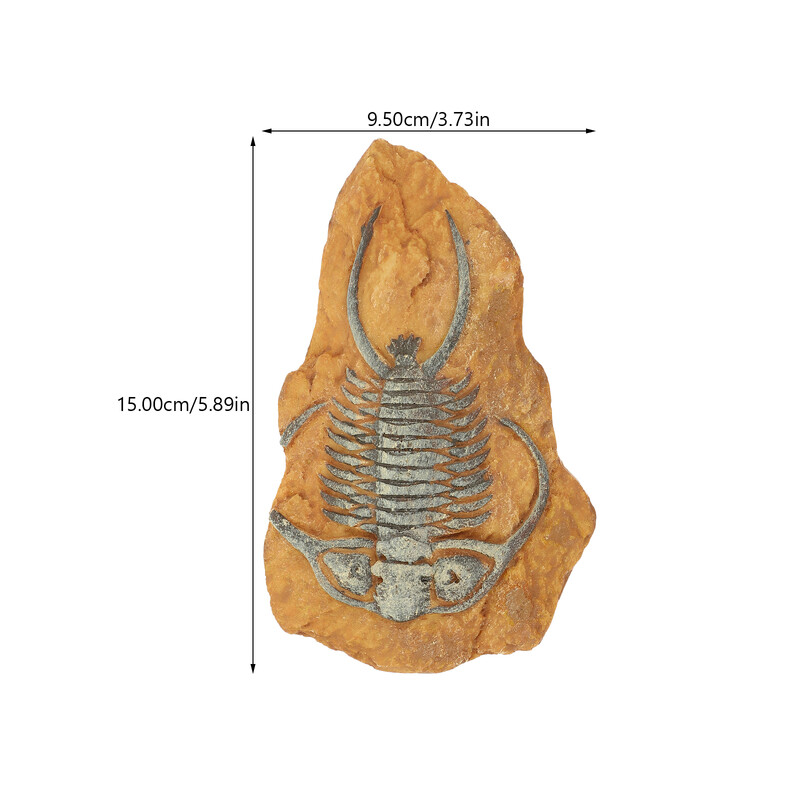 2 vnt Gecko imituotos dervos iškastinio terariumo leopardo bako priedai Roplių žaislų roplių dekorai, skirti mažų naminių gyvačių kraštovaizdžiui