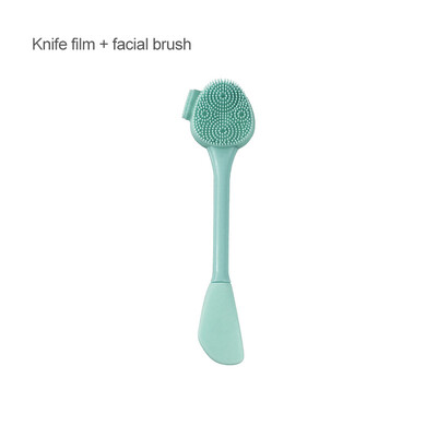 2 az 1-ben szilikon arctisztító kefe Arctisztító eszköz Sármaszk eltávolító kefe Arcmaszk lehúzó sminklemosó kefe