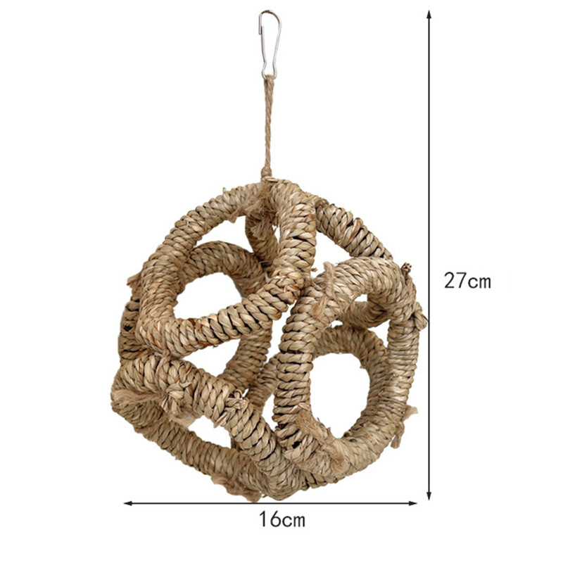 Papūgos sūpynės žaislai Stovintys kabantys ešeriai, rankomis austi neslystantys paukščiai, reikmenys narvų priedai, skirti meilės paukščiams, paprastiesiems papūgams