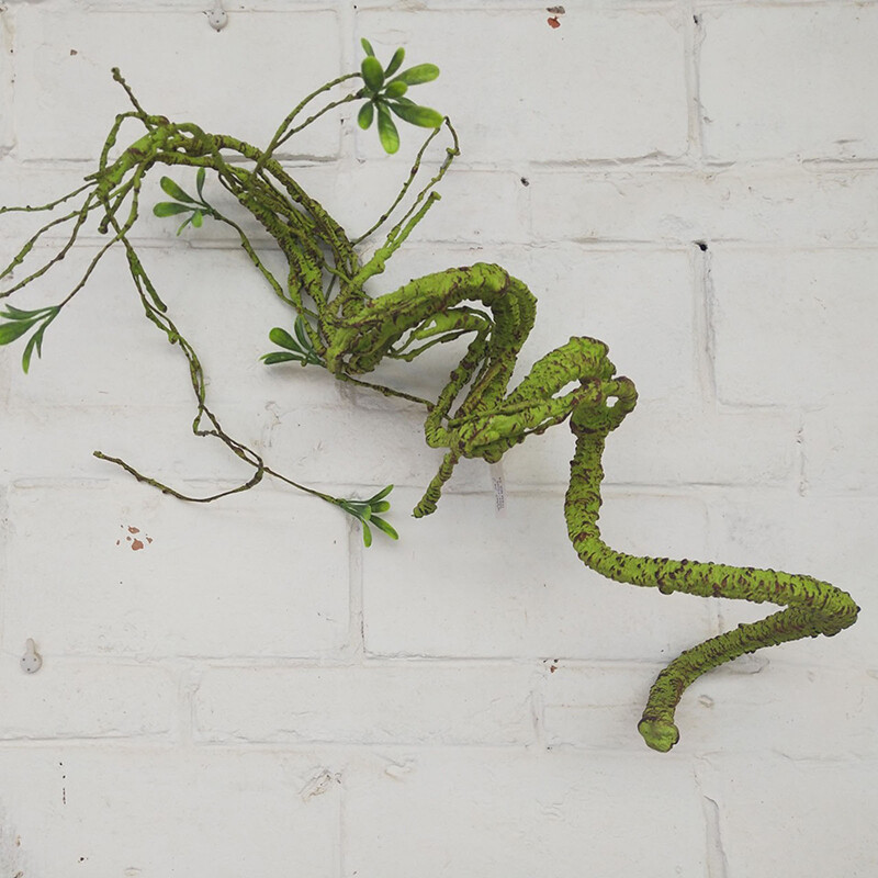 1PC piese flexibile de rezervor agățate pentru șopârlă Gecko Broață șarpe reptile plante pliabile junglă alpinism viță de vie ramuri terariu