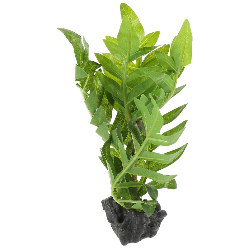 Plante de terariu Decor de reptile Accesorii pentru rezervor de șopârlă Habitate Acvariu artificial fals pentru reptile Animale