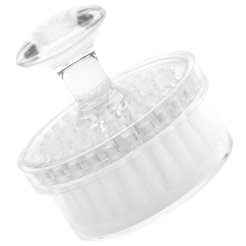 Valomasis giluminio valymo šepetėlis rankinis masažas veido giliai valantis šepetėlis minkštų šerių šveitiklis dvipusis veido moterims