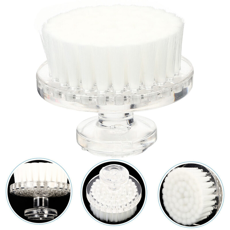 Valomasis giluminio valymo šepetėlis rankinis masažas veido giliai valantis šepetėlis minkštų šerių šveitiklis dvipusis veido moterims