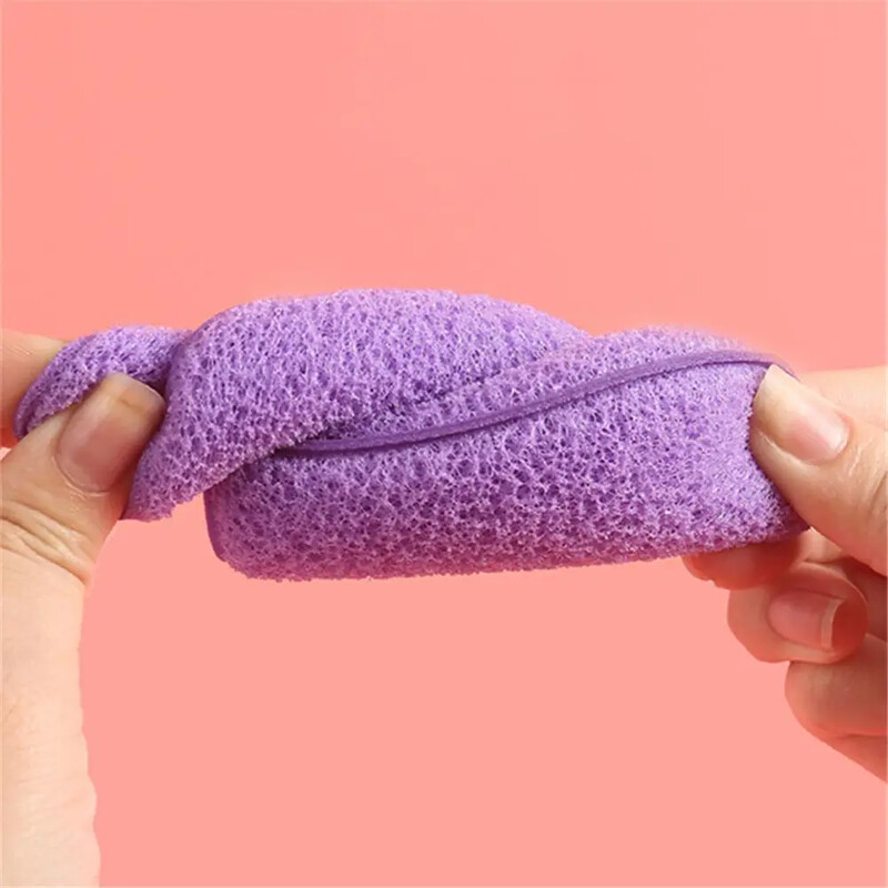 1 ks Prírodná exfoliačná čistiaca špongia na tvár, odstraňovanie čiernych bodiek, hĺbkové čistenie, odličovač, penová špongia na čistenie tváre