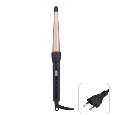 Fer à friser professionalnel en céramique, outils de mise en plis, ondulation des cheveux, cône de fleur de formage, bigoudi élect