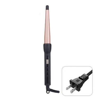 Fer à friser professionalnel en céramique, outils de mise en plis, ondulation des cheveux, cône de fleur de formage, bigoudi élect