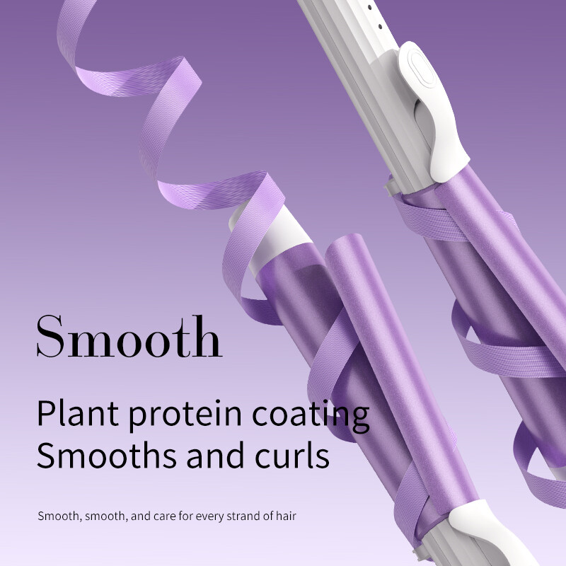 Περιστρεφόμενο σίδερο για μπούκλες 25/28/32 χιλιοστά Μαλλιά για μπούκλες για γυναίκες Επαγγελματικό κεραμικό εργαλείο για μπούκλες ρυθμιζόμενης θερμοκρασίας Εργαλείο styling μαλλιών