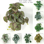 Τεχνητά φυτά Terrarium Κρεμαστά στον τοίχο αμπέλου Προσομοίωση λουλουδιών Rattan Πλαστικό φύλλο Rattan Πράσινο γρασίδι Μπαλκόνι σπιτιού Διακόσμηση κήπου