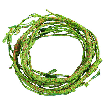 Roplių augalai Lankstomi džiunglėse laipiojantys vijokliai Terariumo šakos Lankstūs pakabinami bako priedai driežo geko varlės gyvatei