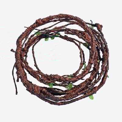 Roplių augalai Lankstomi džiunglėse laipiojantys vijokliai Terariumo šakos Lankstūs pakabinami bako priedai driežo geko varlės gyvatei