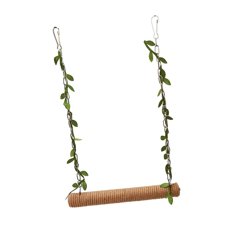 Paukščių papūga ešerys Papūga ešerys žaislas laipiojantis kabantis kramtomas paukščio narvelis Žaislai kabantis paukščiui Hamakas dideliam papūgos papūgos ara kanarėlė