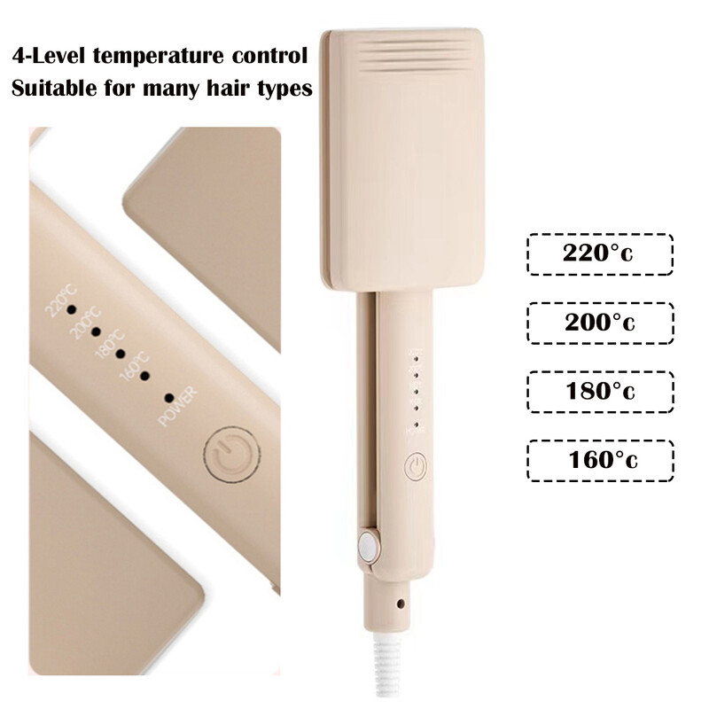 Σίδερα για μπούκλες ρολά αυγών 26mm Κεραμικό ψαλίδι για μπούκλες για παραλία Waves Εργαλεία styling μαλλιών Crimper Waver