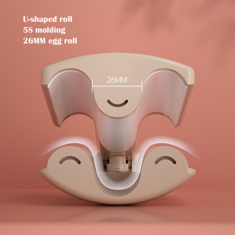 Σίδερα για μπούκλες ρολά αυγών 26mm Κεραμικό ψαλίδι για μπούκλες για παραλία Waves Εργαλεία styling μαλλιών Crimper Waver