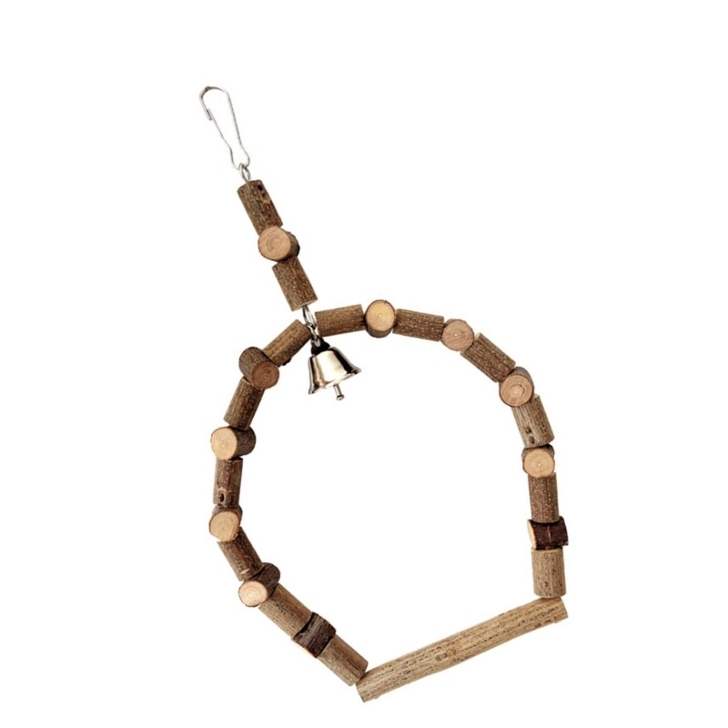 Paukščių sūpynės žaislas paukščių narvas Kabantys stovintys laktai Kramtomas Šlifavimas Mankštinamasis žaislinis laivas