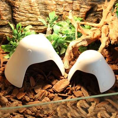 Turtles Reptiles Resin Hiding Home Cave Ornament Habitat for Aquarium Μπορεί να προσφέρει ένα περιβάλλον διαβίωσης για το ζώο σας