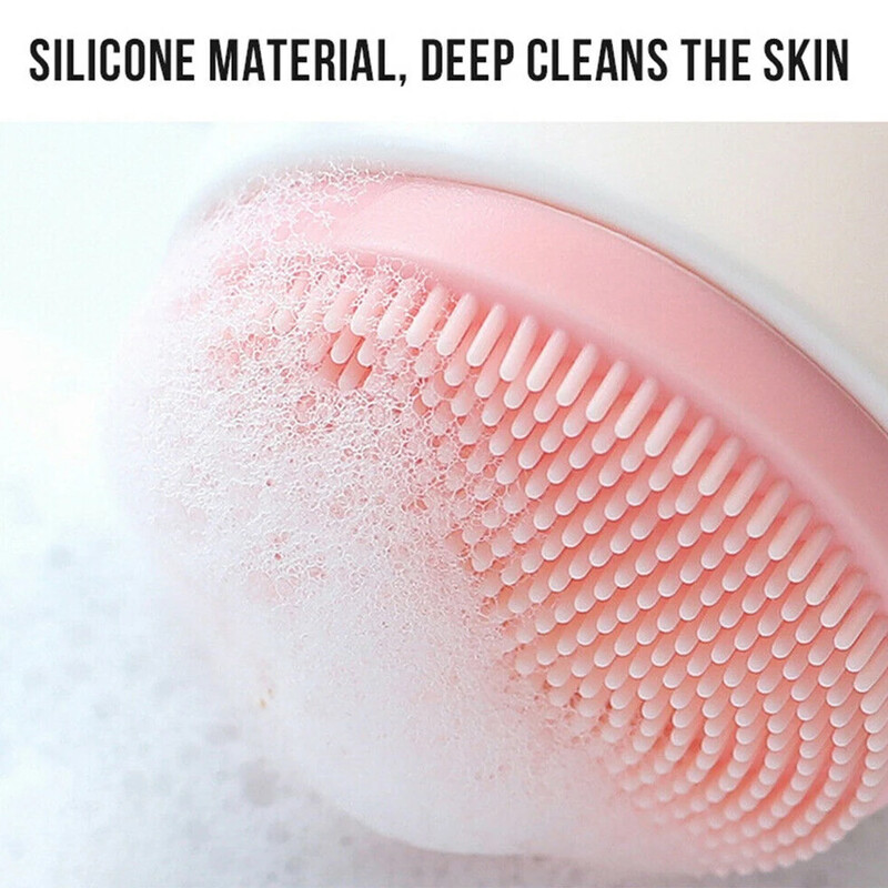 Näohoolduse puhastushari 2-ühes puhastamiseks ja koorimiseks 3D käsitsi näopuhastushari pehmete harjastega näokoorijaga