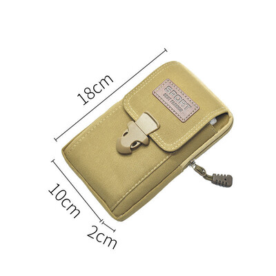 Lauko vyriškas daugiafunkcis PU odinis „Fanny“ juosmens krepšys Kasdienis mobiliojo telefono piniginės kišenė, vyriškas lauko kelionių sportinis diržas, kuprinėlis