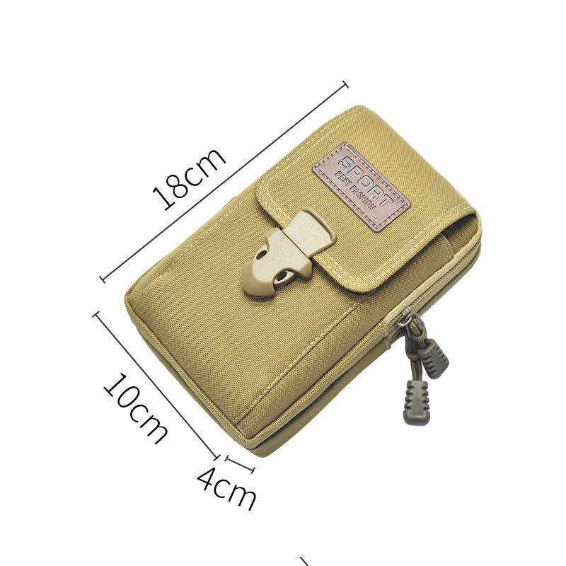 Lauko vyriškas daugiafunkcis PU odinis „Fanny“ juosmens krepšys Kasdienis mobiliojo telefono piniginės kišenė, vyriškas lauko kelionių sportinis diržas, kuprinėlis