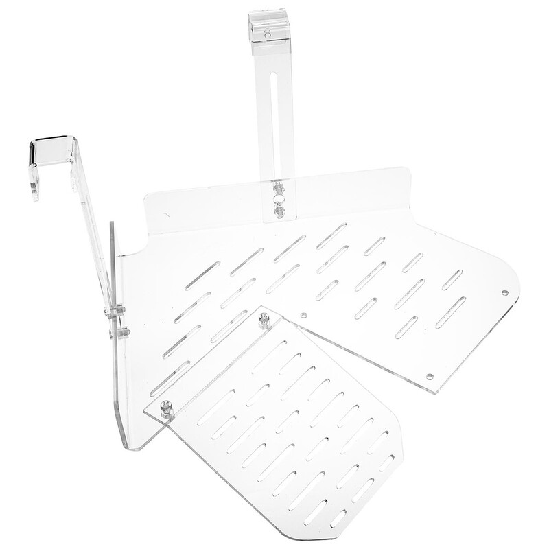 Vėžlių bako platforma roplių kaitinimosi terasos priedas Kabantis laipiojimo rampa, skaidrus akrilas