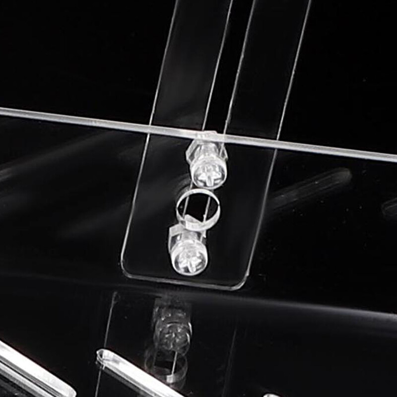 Vėžlių bako platforma roplių kaitinimosi terasos priedas Kabantis laipiojimo rampa, skaidrus akrilas