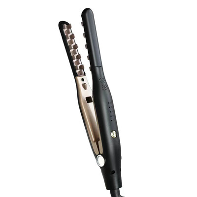 3D Grid Hair Crimper Iron Volumizer Ceramic Professional Hair Fluffy κυματοειδές μπούκλα Επίπεδος σίδηρος Νάρθηκας μαλλιών καλαμποκιού