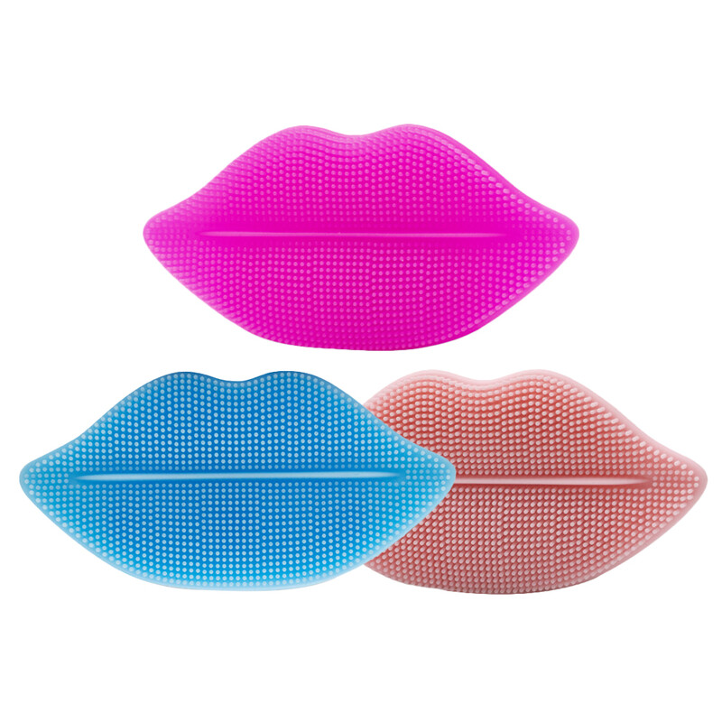 3 tk näokoorija silikoonist huulehari koorija näopesukoorija puhtamaks Frosted Cleansing Man Miss