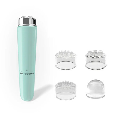 4 Health Head Mini Eye Beauty Prietaisas Rašiklio tipas Elektrinis akių masažuoklis Plonas veido masažas Veido procedūros Didžiulios vibracijos masažo lazdelė