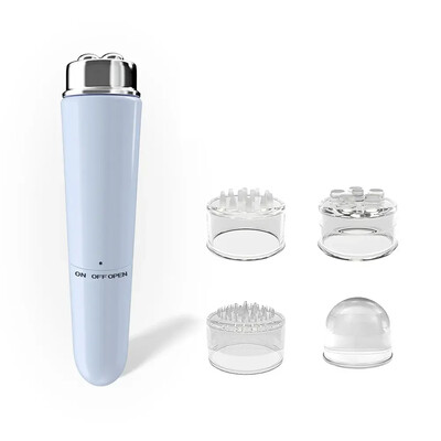 4 Health Head Mini Eye Beauty Prietaisas Rašiklio tipas Elektrinis akių masažuoklis Plonas veido masažas Veido procedūros Didžiulios vibracijos masažo lazdelė