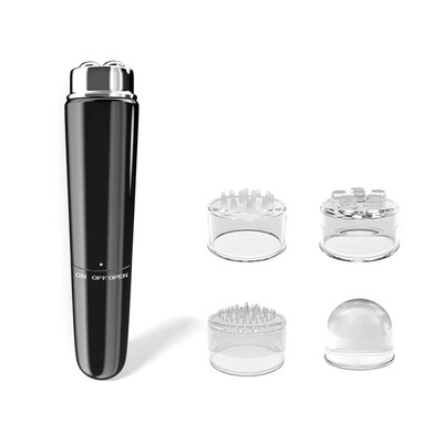 4 Health Head Mini Eye Beauty Prietaisas Rašiklio tipas Elektrinis akių masažuoklis Plonas veido masažas Veido procedūros Didžiulios vibracijos masažo lazdelė